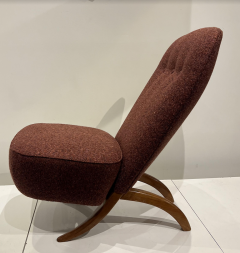 Theo Ruth Theo Ruth Mid Century Slipper Chair Model Congo Belgium circa 1950 s - 2886879