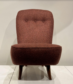Theo Ruth Theo Ruth Mid Century Slipper Chair Model Congo Belgium circa 1950 s - 2886883
