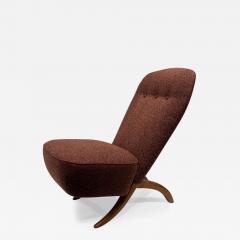 Theo Ruth Theo Ruth Mid Century Slipper Chair Model Congo Belgium circa 1950 s - 2890704