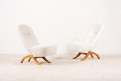 Theo Ruth Theo Ruth Pair of Congo Lounge Chairs for Artifort circa 1950 - 1063248