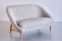 Theo Ruth Theo Ruth Sofa Model 115 in Dedar Boucl and Beech Artifort Netherlands 1958 - 3327164