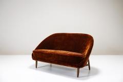 Theo Ruth Two seater Model 115 in Velvet Upholstery by Theo Ruth for Artifort 1958 - 4012194