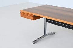 Theo Tempelman Theo Tempelman large writing desk in walnut AP Originals The Netherlands 1960 - 4099083