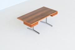 Theo Tempelman Theo Tempelman large writing desk in walnut AP Originals The Netherlands 1960 - 4099085