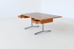 Theo Tempelman Theo Tempelman large writing desk in walnut AP Originals The Netherlands 1960 - 4099087