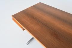 Theo Tempelman Theo Tempelman large writing desk in walnut AP Originals The Netherlands 1960 - 4099089