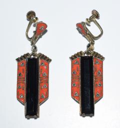 Theodor Fahrner Earrings Art Deco 1925 - 739217