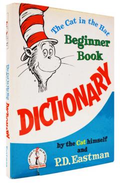 Theodor Seuss Dr Seuss Geisel The Cat in the Hat Beginner Book Dictionary by Dr SEUSS - 3546885