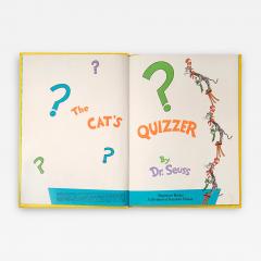 Theodor Seuss Dr Seuss Geisel The Cats Quizzer by Dr SEUSS - 3544011
