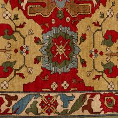 Theodor Thuduc Large Romanian knotted carpet attributed to Tuduc - 1666862