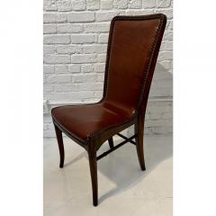 Theodore Alexander Art Deco Theodore Alexander Leather Sling Dining Chair - 3126175