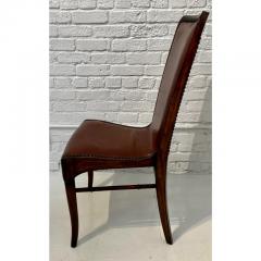 Theodore Alexander Art Deco Theodore Alexander Leather Sling Dining Chair - 3126178