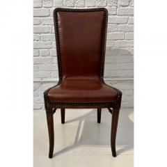 Theodore Alexander Art Deco Theodore Alexander Leather Sling Dining Chair - 3126194