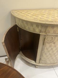 Theodore Alexander Bleached Theodore Alexander Demilune Cabinet - 4179149