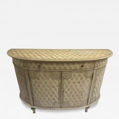 Theodore Alexander Bleached Theodore Alexander Demilune Cabinet - 4179198