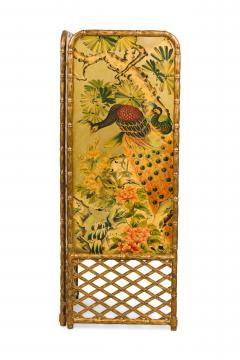 Theodore Alexander Regency Style Chinoiserie Hand Painted Screen - 4658101