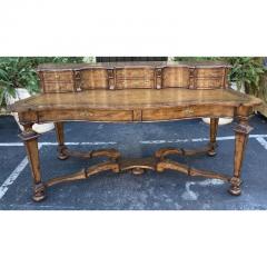 Theodore Alexander Regency Style Theodore Alexander Leather Top Writing Table Desk - 2817498
