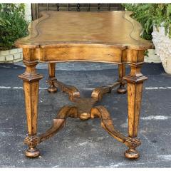 Theodore Alexander Regency Style Theodore Alexander Leather Top Writing Table Desk - 2817499