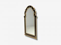 Theodore Alexander Theodore Alexander Queene Anne Style Wall Mirror Black Glass Gilt Metal - 4597874