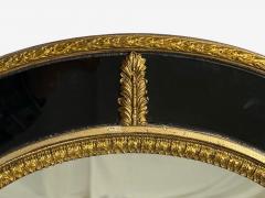 Theodore Alexander Theodore Alexander Queene Anne Style Wall Mirror Black Glass Gilt Metal - 4597875