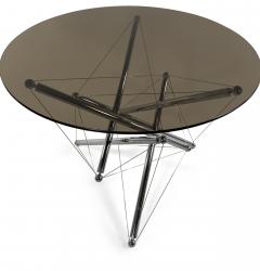 Theodore Waddell Theodore Waddell for Cassina Mid Century Modern Chrome Tension Table - 4272623