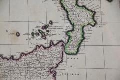 Theodorus Danckerts Italy Sicily Sardinia Corsica and Dalmatian Coast A 17th Century Dutch Map - 2777171