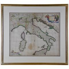 Theodorus Danckerts Italy Sicily Sardinia Corsica and Dalmatian Coast A 17th Century Dutch Map - 2777178