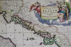 Theodorus Danckerts Italy Sicily Sardinia Corsica and Dalmatian Coast A 17th Century Dutch Map - 2777224