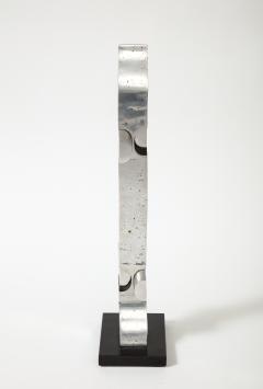 Thibaud Weisz Abstract Chromed Steel Sculpture by Thibaud Weisz France c 1950 - 3214136