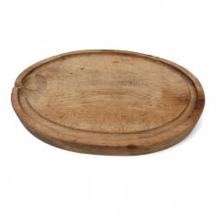 Thick Oval Shaped Cutting Board - 1376354