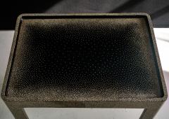 Thierry Voeltzel Side tables in Lacquer and Eggshell - 1182906