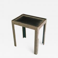 Thierry Voeltzel Side tables in Lacquer and Eggshell - 1183392