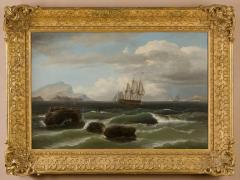 Thomas Birch SAILING OFF THE COAST BY THOMAS BIRCH - 2773002