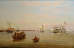 Thomas Birch THOMAS BIRCH 1779 1851 PHILADELPHIA HARBOR - 2831392