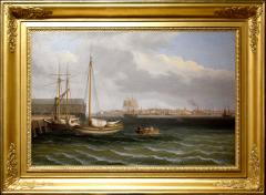Thomas Birch THOMAS BIRCH BOSTON FROM THE SHIP HOUSE WEST END OF THE NAVY YARD - 2829531