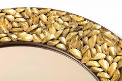 Thomas Boog Thomas Boog French Unique Gilded Mussel Shell Mirror - 2037753