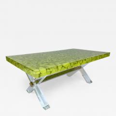 Thomas Brant Contemporary Coffee Table Inclusion Resin by Thomas Brant France - 522909
