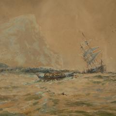 Thomas Bush Hardy Thomas Bush Hardy In distress off Staithes York 1896 - 3741423