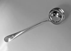 Thomas Chawner Georgian Silver Hanoverian Soup Ladle London 1764 Thomas and William Chawner - 1079475