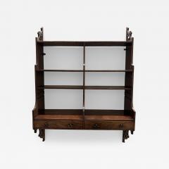 Thomas Chippendale A set of George III Period Mahogany hanging shelfs of large scale - 4003984