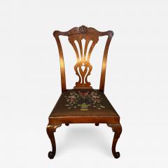 Thomas Chippendale Georgian Mahogany Sidechair - 2952355