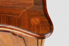Thomas Chippendale Georgian Serpentine Rosewood Cabinet - 4591487