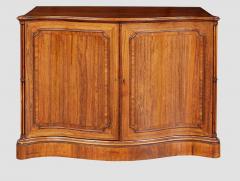 Thomas Chippendale Georgian Serpentine Rosewood Cabinet - 4591494