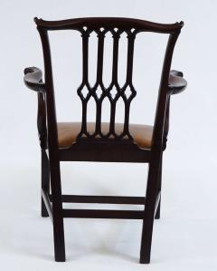 Thomas Chippendale Gothic Chippendale Mahogany Armchair - 1073505