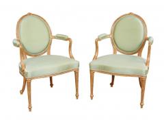 Thomas Chippendale Junior A Pair of Important Giltwood Armchairs c 1775 - 4591573
