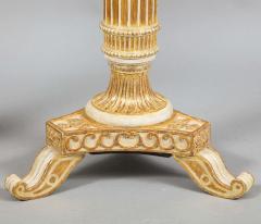 Thomas Chippendale Junior Pair of George III Painted and Giltwood Pedestals - 1926178