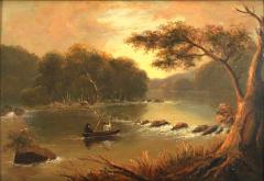 Thomas Doughty Fishermen on a River - 4688943