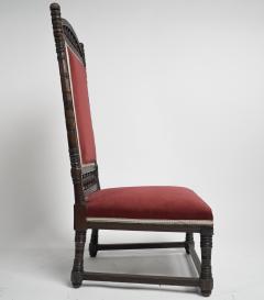 Thomas Edward Collcutt Thomas Edward Collcutt for Collinson Lock Aesthetic Movement high back chair  - 4186134