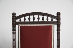 Thomas Edward Collcutt Thomas Edward Collcutt for Collinson Lock Aesthetic Movement high back chair  - 4186135