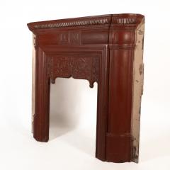 Thomas Elsley Rare Thomas Elsley Fireplace with Stylized Floral Details to the Centre - 4188516